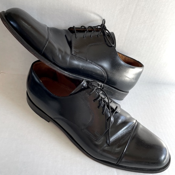 “COLE HAAN City” Men’s Black Leather Shoe, Size 12 - Picture 2 of 8